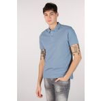 Ar-ma Erkek Polo Yaka Tişört Baskisiz Basic Örme Kumaş Regular Fit%100 Pamuk 30/1 Çift Toplama Penye Pike Y22374350601 Mavi-M2