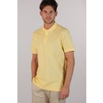 Ar-ma Erkek Polo Yaka Tişört Baskisiz Basic Örme Kumaş Regular Fit%100 Pamuk 30/1 Çift Toplama Penye Pike Y22374350601 Sarı-S1