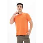 Ar-ma Erkek Polo Yaka Tişört Baskisiz Basic Örme Kumaş Regular Fit%100 Pamuk 30/1 Çift Toplama Penye Pike Y25374351201 Pembe-P2