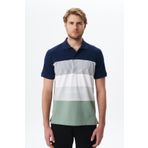 Ar-ma Erkek Polo Yaka Tişört Baskisiz Basic Örme Kumaş Regular Fit%100 Pamuk 30/1 Çift Toplama Penye Pike Y29374355002 Lacivert-L1