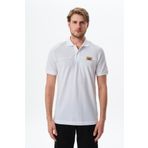 Ar-ma Erkek Polo Yaka Tişört Baskisiz Basic Örme Kumaş Regular Fit%100 Pamuk 30/1 Çift Toplama Penye Pike Y29374355402 Beyaz-B1