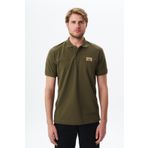Ar-ma Erkek Polo Yaka Tişört Baskisiz Basic Örme Kumaş Regular Fit%100 Pamuk 30/1 Çift Toplama Penye Pike Y29374355402 Haki-H1
