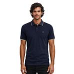Ar-ma Erkek Polo Yaka Tişört Baskisiz Basic Örme Kumaş Regular Fit%100 Pamuk 30/1 Çift Toplama Penye Pike Y31374356802 Lacivert-L1