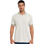 Ar-ma Erkek Polo Yaka Tişört Baskisiz Basic Örme Kumaş Regular Fit%100 Pamuk 30/1 Çift Toplama Penye Pike Y31374356902 Bej-B1