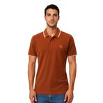 Ar-ma Erkek Polo Yaka Tişört Baskisiz Basic Örme Kumaş Regular Fit%100 Pamuk 30/1 Çift Toplama Penye Pike Y31374357102 Pembe-P4