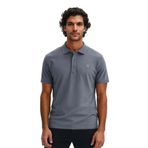 Ar-ma Erkek Polo Yaka Tişört Baskisiz Basic Örme Kumaş Regular Fit%100 Pamuk 30/1 Çift Toplama Penye Pike Y31374357302 Gri-G3