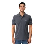 Ar-ma Erkek Polo Yaka Tişört Baskisiz Basic Örme Kumaş Regular Fit%100 Pamuk 30/1 Çift Toplama Penye Pike Y31374358002 Gri-G3