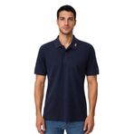 Ar-ma Erkek Polo Yaka Tişört Baskisiz Basic Örme Kumaş Regular Fit%100 Pamuk 30/1 Çift Toplama Penye Pike Y31374358302 Lacivert-L1