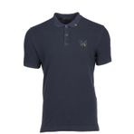 Ar-ma Erkek Polo Yaka Tişört Baskisiz Basic Örme Kumaş Regular Fit%100 Pamuk 30/1 Çift Toplama Penye Pike Y9TYO7332 Lacivert-L1