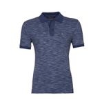 Ar-ma Erkek Polo Yaka Tişört Baskisiz Basic Örme Kumaş Regular Fit%80 Pamuk%17 Polyester%3 Likra 30/1 Tek Toplama Licrali Pike Y8TYO7885 İndigo-İ2