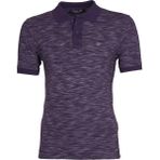 Ar-ma Erkek Polo Yaka Tişört Baskisiz Basic Örme Kumaş Regular Fit%80 Pamuk%17 Polyester%3 Likra 30/1 Tek Toplama Licrali Pike Y8TYO7885 Mor-M3