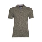 Ar-ma Erkek Polo Yaka Tişört Baskisiz Basic Örme Kumaş Regular Fit%80 Pamuk%17 Polyester%3 Likra 30/1 Tek Toplama Licrali Pike Y9TYO7886 Haki-H1