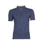 Ar-ma Erkek Polo Yaka Tişört Baskisiz Basic Örme Kumaş Regular Fit%80 Pamuk%17 Polyester%3 Likra 30/1 Tek Toplama Licrali Pike Y9TYO7886 İndigo-İ2