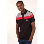 Ar-ma Erkek Polo Yaka Tişört Baskisiz Basic Örme Kumaş Regular Fit%95 Pamuk%5 Likra 30/1 Tek Toplama Licrali Pike Y22374300001 Siyah-S1