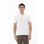 Ar-ma Erkek Polo Yaka Tişört Baskisiz Basic Örme Kumaş Regular Fit%95 Pamuk%5 Likra 30/1 Tek Toplama Licrali Pike Y25374303301 Beyaz-B1