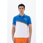 Ar-ma Erkek Polo Yaka Tişört Baskisiz Basic Örme Kumaş Regular Fit%95 Pamuk%5 Likra 30/1 Tek Toplama Licrali Pike Y25374303701 Saks Mavisi-SM1