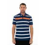 Ar-ma Erkek Polo Yaka Tişört Baskisiz Basic Örme Kumaş Regular Fit%95 Pamuk%5 Likra 30/1 Tek Toplama Licrali Pike Y25374306801 İndigo-İ1