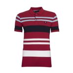 Ar-ma Erkek Polo Yaka Tişört Baskisiz Basic Örme Kumaş Regular Fit%95 Pamuk%5 Likra 30/1 Tek Toplama Licrali Pike Y7TYO7169 Kırmızı-K1