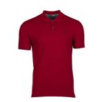 Ar-ma Erkek Polo Yaka Tişört Baskisiz Basic Örme Kumaş Regular Fit%95 Pamuk%5 Likra 30/1 Tek Toplama Licrali Pike Y9TYO7992 Kırmızı-K1