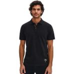 Ar-ma Erkek Polo Yaka Tişört Baskisiz Basic Regular Fit Çift Toplama Penye Pike Y31374358202 - Beyaz - 2XL