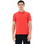 Ar-ma Erkek Polo Yaka Tişört Baskisiz Basic Regular Fit Tek Toplama Licrali Pike Y25374302501 - Pembe-PN101