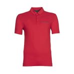 Ar-ma Erkek Polo Yaka Tişört Baskisiz Basic Sol Göğüs Cepli Örme Kumaş Regular Fit%95 Pamuk%5 Likra 30/1 Tek Toplama Licrali Pike Y9TYO7968 Kırmızı-K1