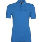 Ar-ma Erkek Polo Yaka Tişört Baskisiz Basic Sol Göğüs Cepli Örme Kumaş Regular Fit%95 Pamuk%5 Likra 30/1 Tek Toplama Licrali Pike Y9TYO7968 Mavi-M7