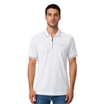 Ar-ma Erkek Polo Yaka Tişört Baskisiz Basic Yaka Fermuarli Örme Kumaş Regular Fit%100 Pamuk 30/1 Çift Toplama Penye Pike Y31374357202 Beyaz-B1