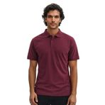 Ar-ma Erkek Polo Yaka Tişört Regular Fit%100 Pamuk Pike Basic Baskısız Y29374354502 Bordo-B1
