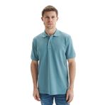 Ar-ma Erkek Polo Yaka Tişört Regular Fit%100 Pamuk Pike Basic Baskısız Y29374354502 Mavi-M24