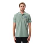 Ar-ma Erkek Polo Yaka Tişört Regular Fit%100 Pamuk Pike Yazı Baskılı Y29374355102 Yeşil-Y2