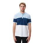 Ar-ma Erkek Polo Yaka Tişört Regular Fit%100 Pamuk Pike Yazı Baskılı Y29374355302 Mavi-M1