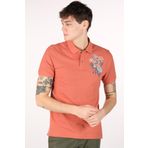 Ar-ma Erkek Polo Yaka Tişört Resim Baskili Örme Kumaş Regular Fit%100 Pamuk 30/1 Çift Toplama Penye Pike Y22374350301 Pembe-P4