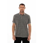 Ar-ma Erkek Polo Yaka Tişört Resim Baskili Örme Kumaş Regular Fit%100 Pamuk 30/1 Çift Toplama Penye Pike Y25374376101 Haki-H1