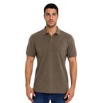 Ar-ma Erkek Polo Yaka Tişört Resim Baskili Örme Kumaş Regular Fit%100 Pamuk 30/1 Çift Toplama Penye Pike Y31374357802 Vizon-V1