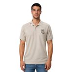 Ar-ma Erkek Polo Yaka Tişört Resim Baskili Örme Kumaş Regular Fit%100 Pamuk 30/1 Çift Toplama Penye Pike Y31374358102 Bej-B1