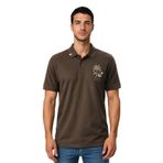 Ar-ma Erkek Polo Yaka Tişört Resim Baskili Örme Kumaş Regular Fit%100 Pamuk 30/1 Çift Toplama Penye Pike Y31374358102 Haki-H4