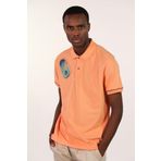 Ar-ma Erkek Polo Yaka Tişört Resim Baskili Örme Kumaş Regular Fit%95 Pamuk%5 Likra 30/1 Tek Toplama Licrali Pike Y22374300401 Pembe-P2