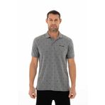 Ar-ma Erkek Polo Yaka Tişört Resim Baskili Örme Kumaş Regular Fit%95 Pamuk%5 Likra 30/1 Tek Toplama Licrali Pike Y25374306701 Gri-G1