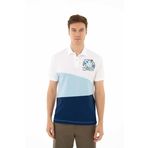 Ar-ma Erkek Polo Yaka Tişört Resim Baskili Örme Kumaş Regular Fit%95 Pamuk%5 Likra 30/1 Tek Toplama Licrali Pike Y25374306901 Beyaz-B1