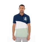 Ar-ma Erkek Polo Yaka Tişört Resim Baskili Örme Kumaş Regular Fit%95 Pamuk%5 Likra 30/1 Tek Toplama Licrali Pike Y25374306901 İndigo-İ1