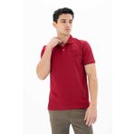 Ar-ma Erkek Polo Yaka Tişört Yazi Baskili Örme Kumaş Büyük Beden%95 Pamuk%5 Likra 30/1 Tek Toplama Licrali Pike Y25374866901 Bordo-B1
