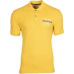 Ar-ma Erkek Polo Yaka Tişört Yazi Baskili Örme Kumaş Regular Fit %95 Pamuk %5 Likra 30/1 Tek Toplama Licrali Pike Y0TYO2651 - 2XL - Sarı-S2
