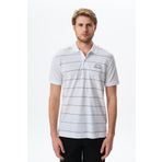 Ar-ma Erkek Polo Yaka Tişört Yazi Baskili Örme Kumaş Regular Fit%100 Pamuk 30/1 Çift Toplama Penye Pike Y29374355702 Beyaz-B1