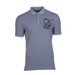 Ar-ma Erkek Polo Yaka Tişört Yazi Baskili Örme Kumaş Regular Fit%100 Pamuk 30/1 Çift Toplama Penye Pike Y9TYO7337 Mavi-M12
