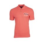 Ar-ma Erkek Polo Yaka Tişört Yazi Baskili Örme Kumaş Regular Fit%95 Pamuk%5 Likra 30/1 Tek Toplama Licrali Pike Y0TYO2651 Pembe-P5
