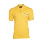 Ar-ma Erkek Polo Yaka Tişört Yazi Baskili Örme Kumaş Regular Fit%95 Pamuk%5 Likra 30/1 Tek Toplama Licrali Pike Y0TYO2651 Sarı-S2