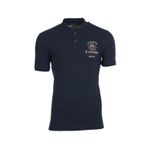 Ar-ma Erkek Polo Yaka Tişört Yazi Baskili Örme Kumaş Regular Fit%95 Pamuk%5 Likra 30/1 Tek Toplama Licrali Pike Y0TYO2653 Lacivert-L1