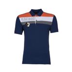 Ar-ma Erkek Polo Yaka Tişört Yazi Baskili Örme Kumaş Regular Fit%95 Pamuk%5 Likra 30/1 Tek Toplama Licrali Pike Y0TYO2692 İndigo-İ1
