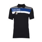Ar-ma Erkek Polo Yaka Tişört Yazi Baskili Örme Kumaş Regular Fit%95 Pamuk%5 Likra 30/1 Tek Toplama Licrali Pike Y0TYO2692 Siyah-S1